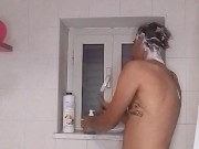 Faccio la doccia conto rap(Fabri Fibra)e parlo con voi 7/16