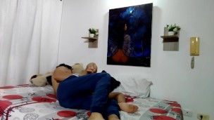 I FUCK MY GIRLFRIEND'S PUSSY ON FOUR AND FILL HER WITH CUM