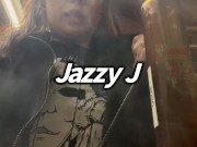 BBW step mom MILF wake and bake 420 smoking fetish bong hits with tits out 2/16