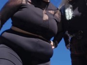 Spit roasted, Bullied by two hot Dommes 8/16