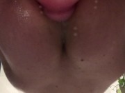 Asscunt Destruction with Huge Toy! Anal training so that my Slutcunt can have more fun with my Ass 6/16