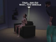 I work as a technician and I'm going to fix a webcam girl's computer and I fuck her in her setup 6/16