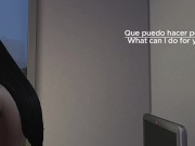 I work as a technician and I'm going to fix a webcam girl's computer and I fuck her in her setup 8/16