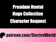 Rebecca from One Piece shows her pussy in close-up! 16/16