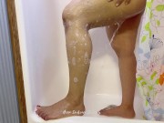 Busty Indian Step Mom taking Naked Shower - Relaxing Bath - Big Ass, Thigh, Feet, Belly, Big Boobs 6/16