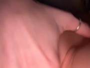 Petite blonde stretching out her tight Georgia. Peach Pussy 12/16