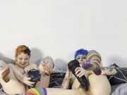 Hairy Clowns Ride Bad Dragon Monster Cocks - TRAILER 10/16