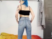 Plastic Panties Clown Pee Desperation - TRAILER (Full version on Fansly) 6/16