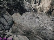 Big Booty Ebony public session 6 (Backshot at the waterfall) 1/16