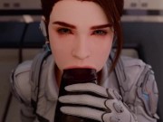 Hailey Strokes Your Cock and Sucks the Tip POV (Black) | The First Descendant