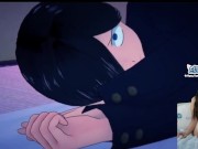 Yabai! Anna Yamada pounded by a huge cock! | hentai react 3/16