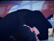 Yabai! Anna Yamada pounded by a huge cock! | hentai react 6/16