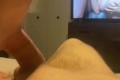 Caught roommate masturbating to my content so I let him cum in my mouth