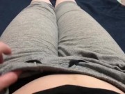 Rolling my pussy in my beautiful VINTAGE black polka dot panties #Softly teasing 3/16