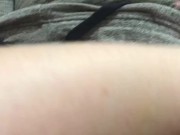 Rolling my pussy in my beautiful VINTAGE black polka dot panties #Softly teasing 4/16