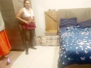 رسوایی یک مدیر شرکت ایرانی در حال رابطه جنسی با یکی از کارمندان زن برهنه خود در داخل منزلش😱🔥 14/16