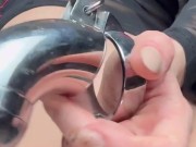 LOCKTOBER Chastity cage positive Femdom Milf POV 