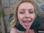 Public Agent Big boobs big booty British babe real outdoor fuck 16/16