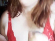 Tutorial como volver loco a tu chico masturbando y chupandole la pija 7/16