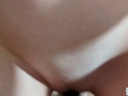 POV: My stepsister fucks me and makes me cum with her feet, footjob. (Dialogues in Italian) 8/16