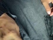 Pendeja de Lentes me hace correr 2 veces en el Bus 2/16