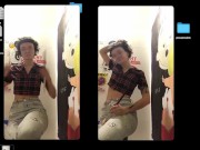 slut in her paint studio 2/16