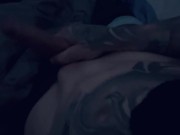 POV in bed grabbing my dick 15/16