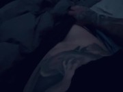 POV in bed grabbing my dick 6/16