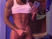 I Got Caught Beating My Big Black Cock😱, Big Cum Shot🍆💦❤️ 7/16