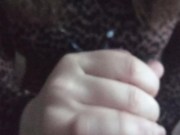 Cumshot on my clothes 13/16