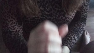 Cumshot on my clothes