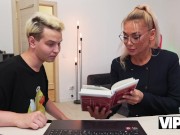 VIP4K. Russian tutor got some cum into her coffee. Hot sex with Malusha 3/16