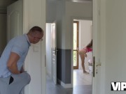 VIP4K. Teen Vixi Rafi likes to fuck old cocks 8/16