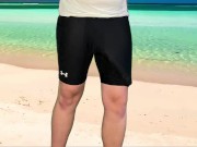 Risky masturbation on the beach 5/16