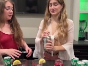 Slutty Bartenders Make Your Fav Drink! PAWG Redhead College Girls 11/16