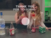 Slutty Bartenders Make Your Fav Drink! PAWG Redhead College Girls 16/16