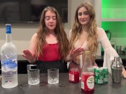 Slutty Bartenders Make Your Fav Drink! PAWG Redhead College Girls 2/16