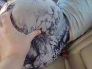 I let Stepbrother Touch My Pussy after Gym in the Car 10/16
