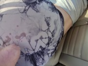 I let Stepbrother Touch My Pussy after Gym in the Car 16/16