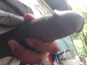 pumunta sa labas - Nilaro laro ang burat (Showed asian black dick) 5/16