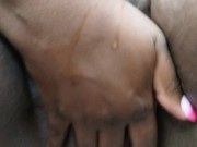 I enjoyed  playing with my coochie beforesex 12/16