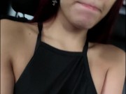 Sexy girl masturbates in my car after a party 5/16