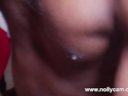 EBONY GIRL THAT LOVES TO CUM ON MY COCK 2/16