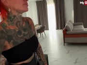 Big Ass Redhead Milf Catcoxx Gets Her Tattooed Pussy Fucked - Mydirtyhobby 3/16