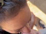 Seductive Outdoor Blowjob 12/16