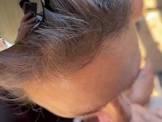 Seductive Outdoor Blowjob 5/16