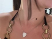 British college girl in shower 2/16