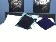 My neighbor shows her pussy on all fours and masturbates 10/16