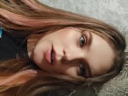 a beautiful girl flirting with you. 4/16