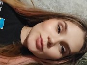 a beautiful girl flirting with you. 8/16